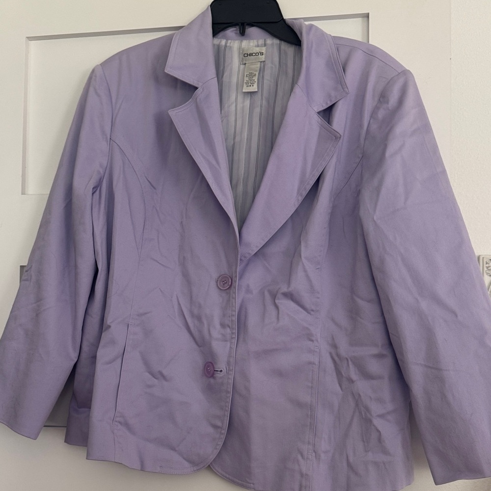 Chico's Light Purple Blazer